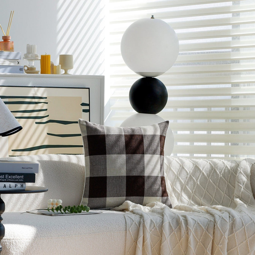 Pillow Cover - Checkered | 18x18 | Last Chance