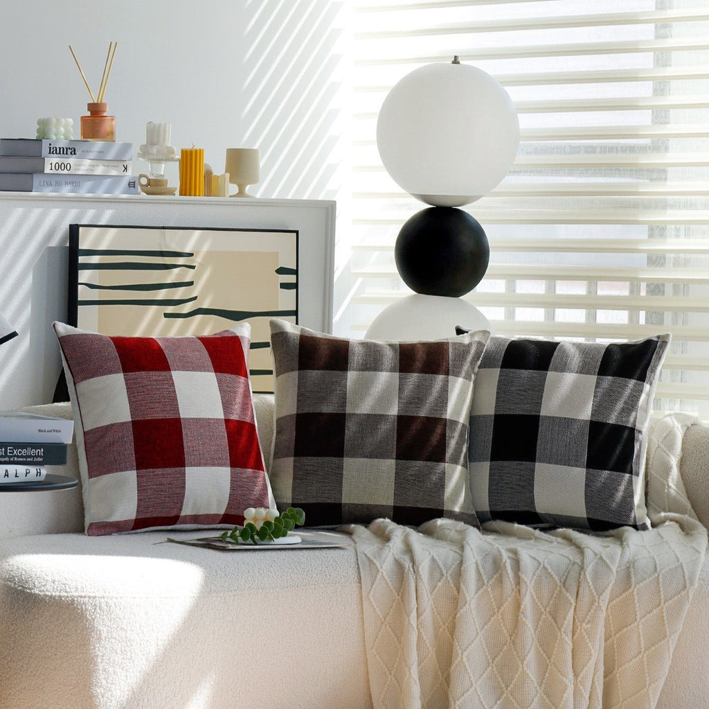 Pillow Cover - Checkered | 18x18 | Last Chance